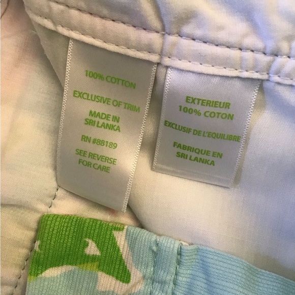 Lilly Pulitzer Callahan shorts size 0 - Picture 4 of 4